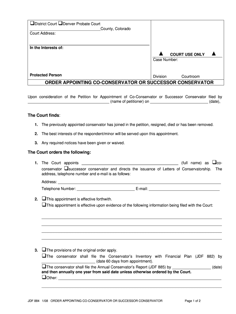 Courts State Co  Form