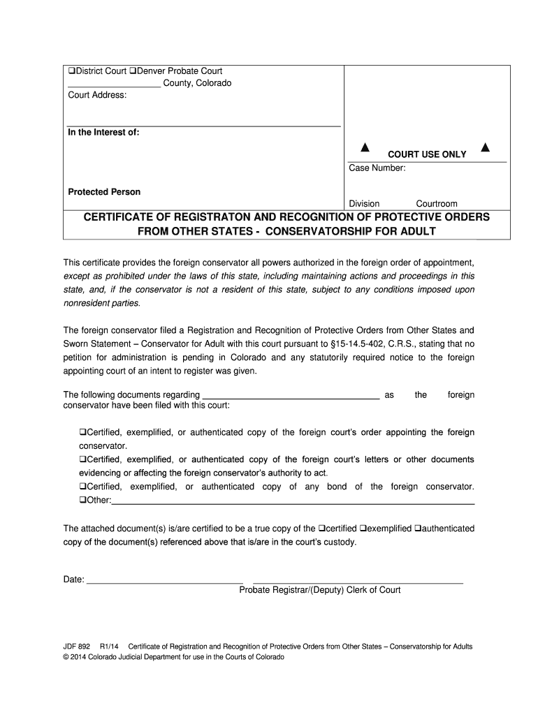 Courts State Co  Form