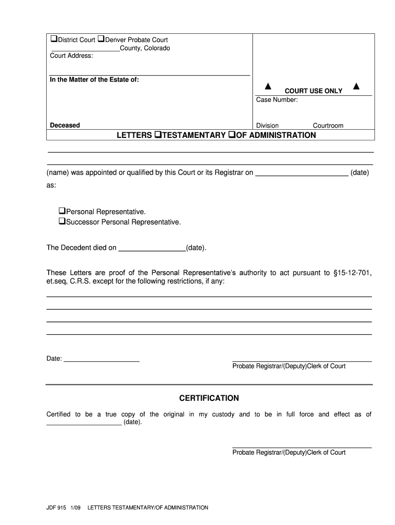 Courts State Co  Form