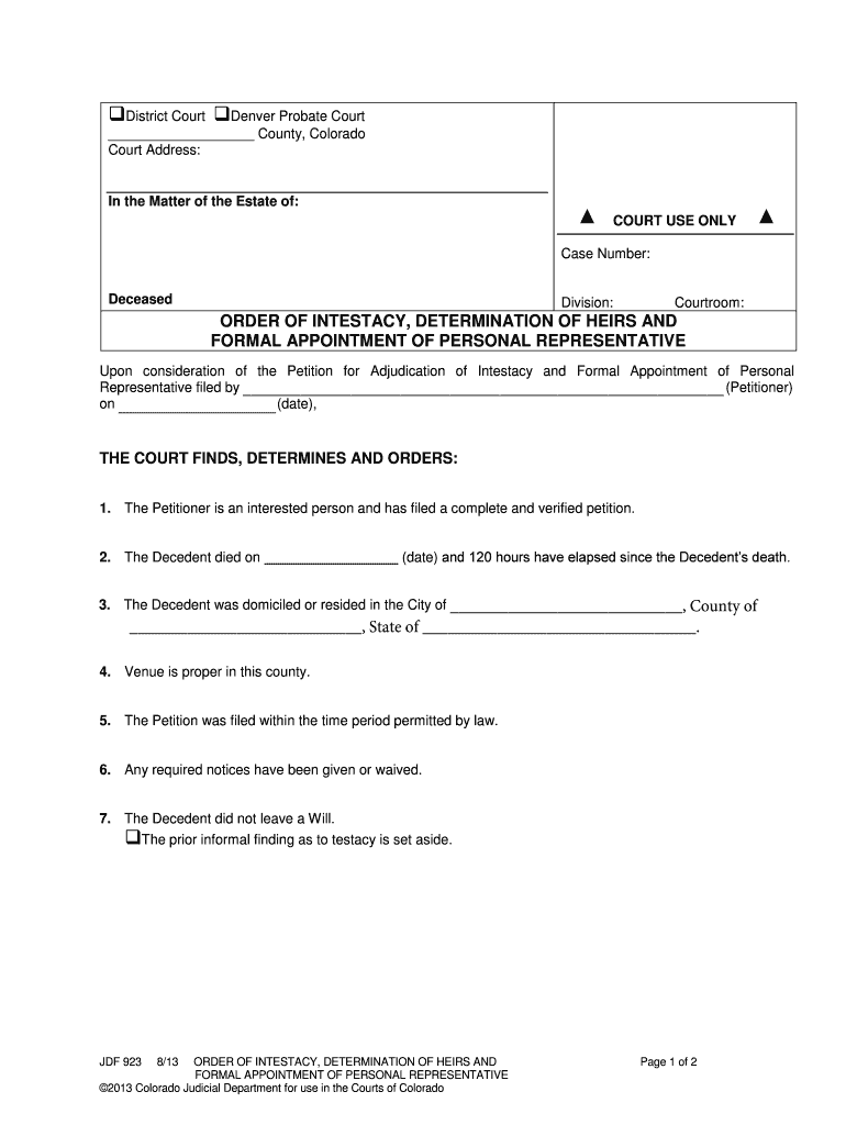 Courts State Co  Form