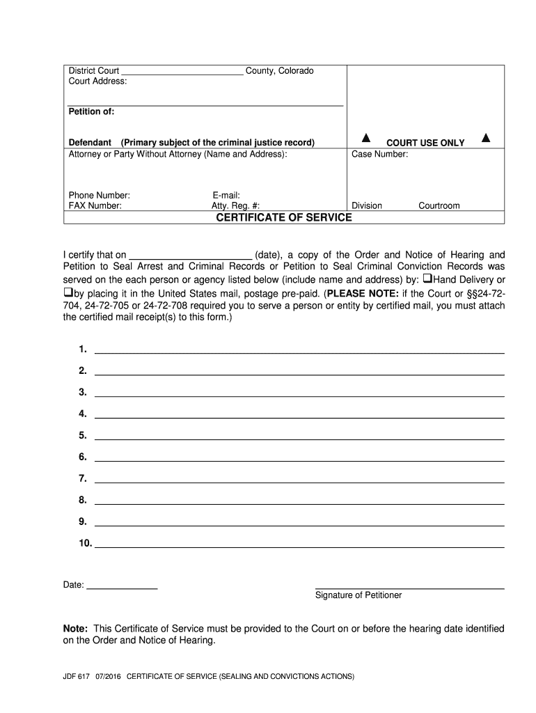 Get and Sign Courts State Co 2016 Form