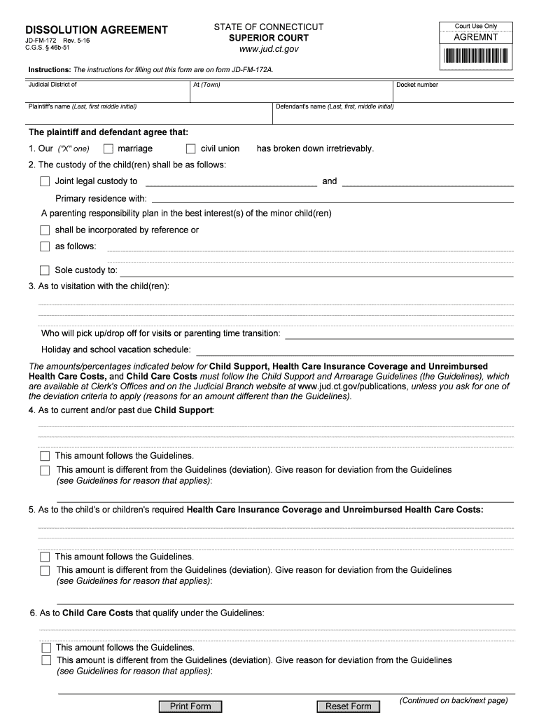  Ct Agreement 2016