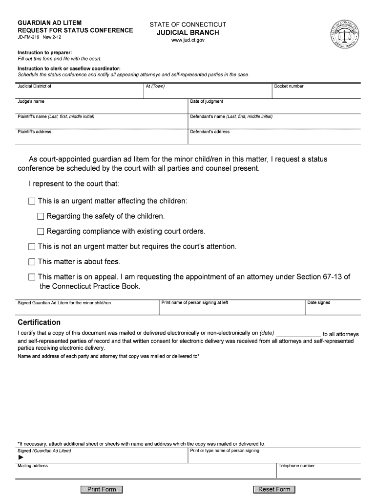 Jd Fm 219  Form