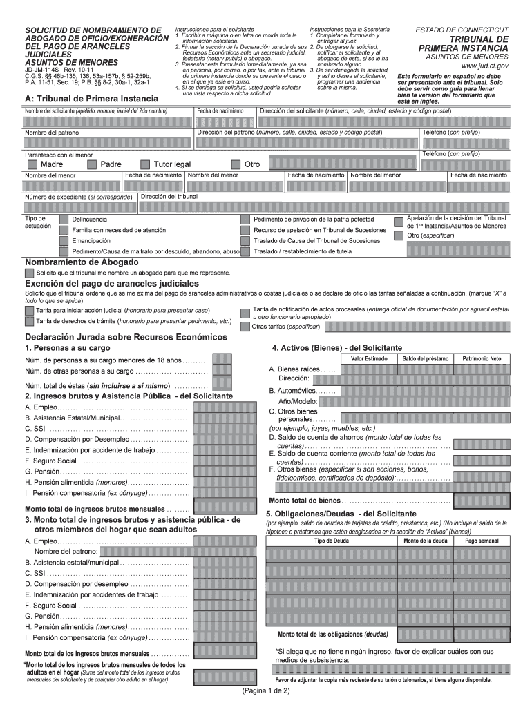 Jd Jm 114s  Form