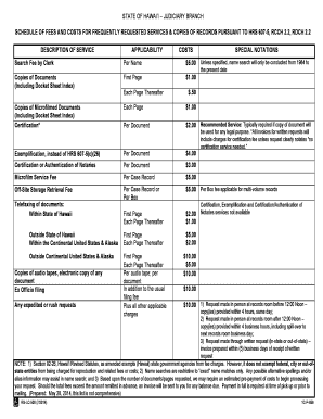 FIRST CIRCUIT COURT Hawaii State Judiciary Courts State Hi  Form