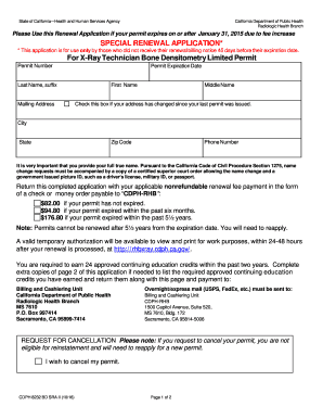  California Fluoroscopy License Renewal Online 2016-2024