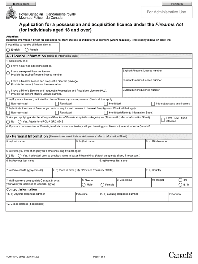  Pal Application 2016