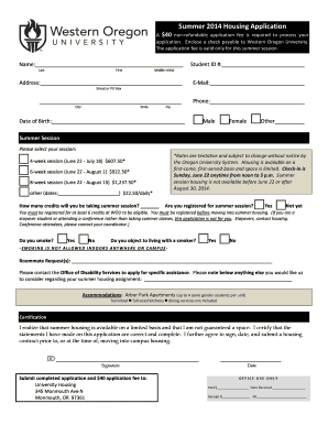 SUMMER APPLICATION Wou  Form