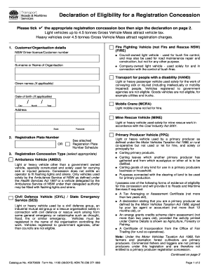  Primary Declaration 2015