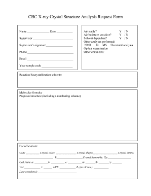 X Ray Request Form