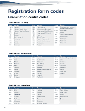 Samtrac Course in Unisa  Form