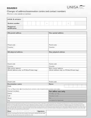 Dsar03  Form