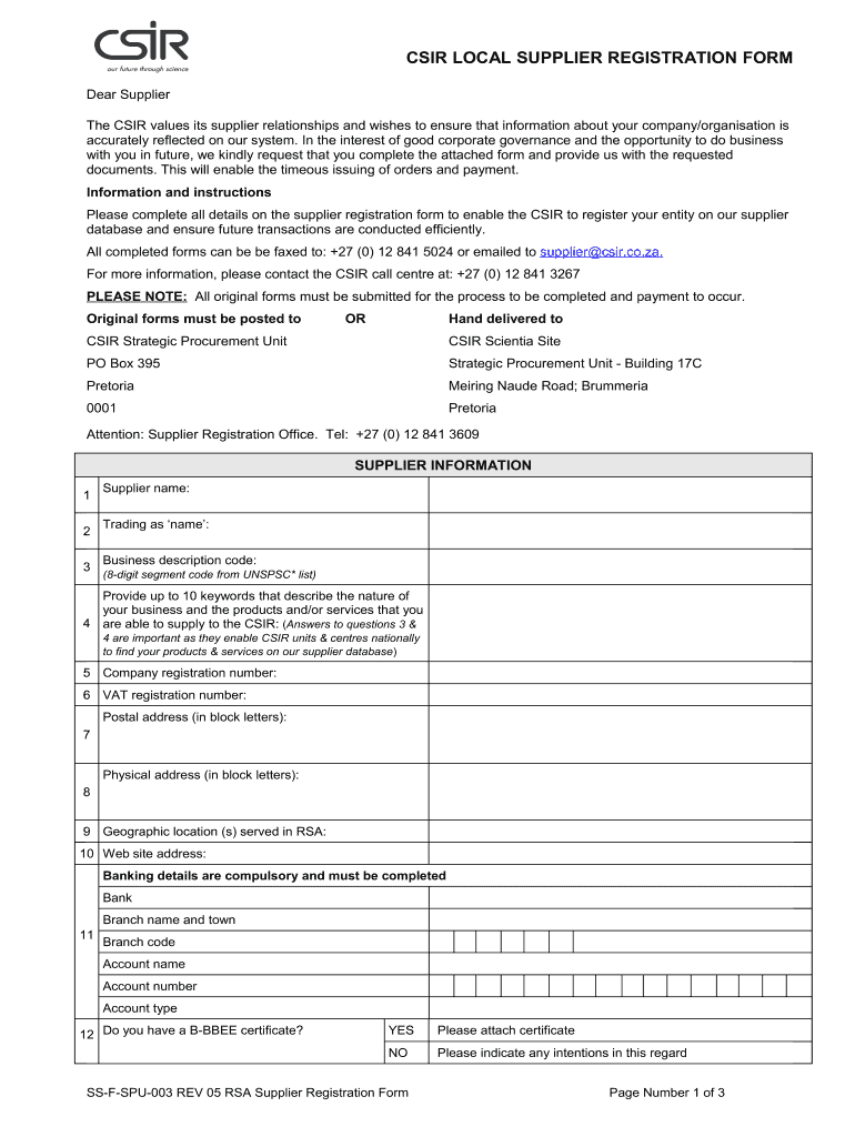 Vendor Application Form Template from www.signnow.com