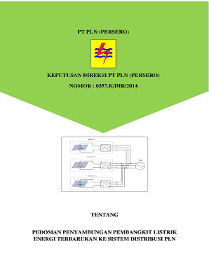 Peraturan Dir Pln 0357 PDF Form