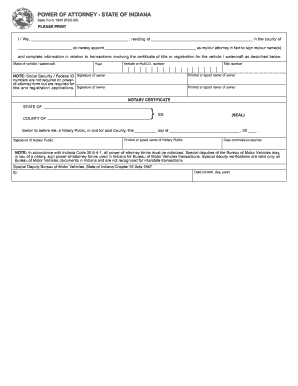 Indiana State Form 1940 R3 2 00