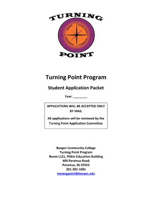 Turning Point Program Bergen  Form