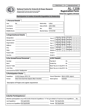 Ncaor Al 1208 Form Online Fill