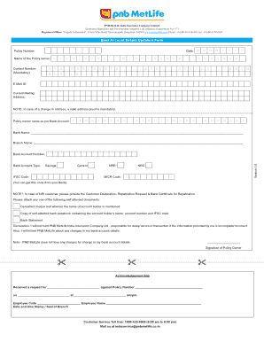 Pnb Metlife Form 60 Download