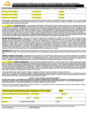 Skyzone  Form