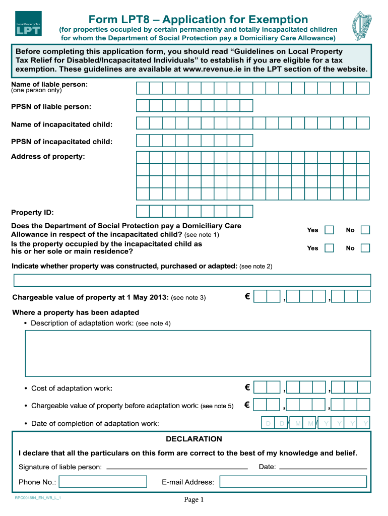 Lpt8  Form