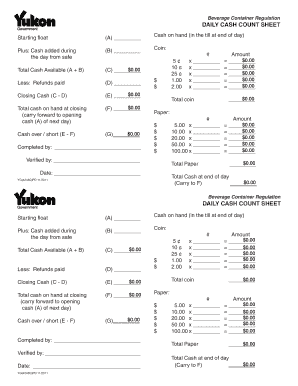 Safe Count Sheet: Complete with ease | airSlate SignNow