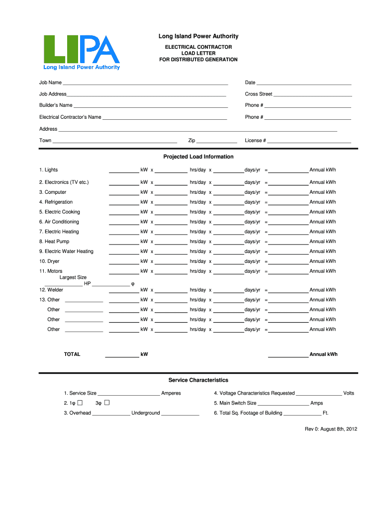  Pseg Load Letter 2012-2024