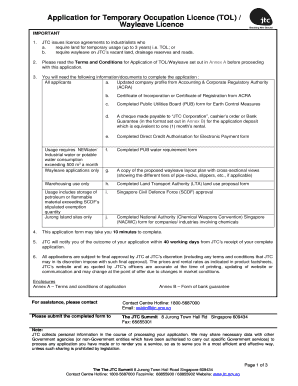 Jtc Tol  Form