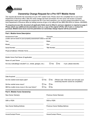 Ab 38 Form for Montana