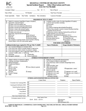 Form Rcoc 586 V