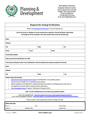 Request Zoning  Form