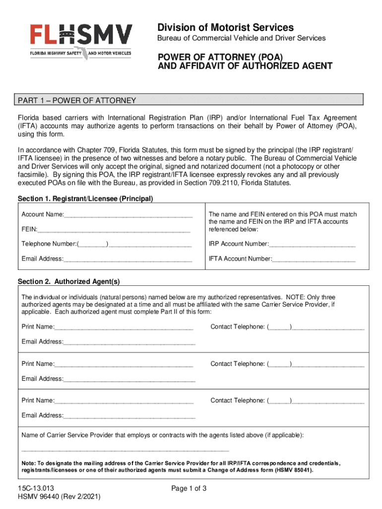  Division of Motor Vehicles Power of Attorney Power of Attorney 2021-2024