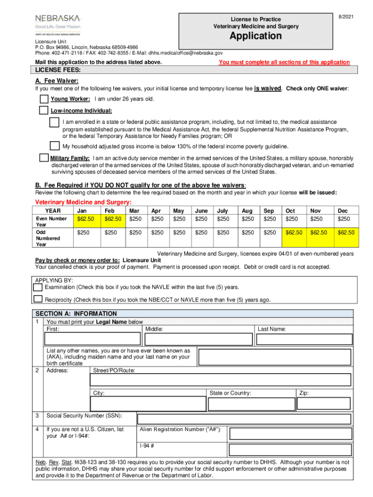 LicensingArizona State Veterinary Medical Examining BoardDCA Waiver Request Information Department of ConsumerLicensingArizona S