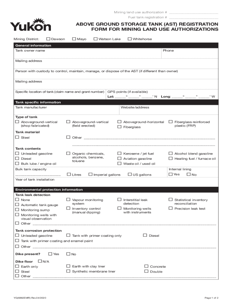 Forms and Applications Department of Environmental