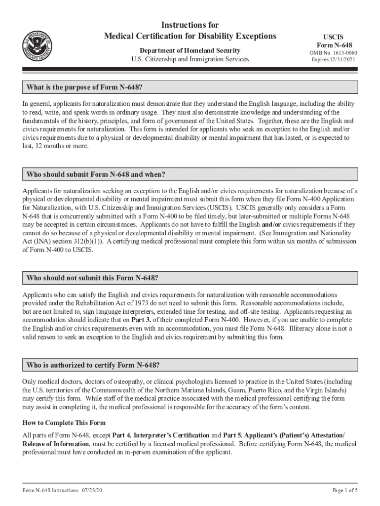 Form Instructions V5 American Immigration Lawyers