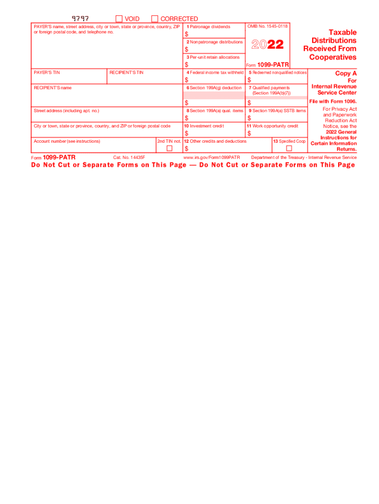  Milestone 4 1099s Form Attention Copy a of This Form 2022