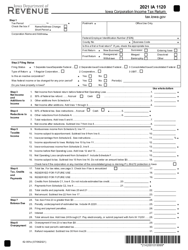  State of Iowa TaxesIowa Department of RevenueIowa Individual Tax InformationIowa Department of RevenueState of Iowa TaxesIowa De 2021