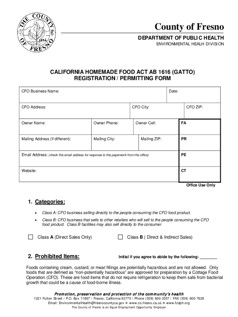  Www Cdph Ca GovCottageFoodOperationsCottage Food Operations California Department of Public Health 2019-2024