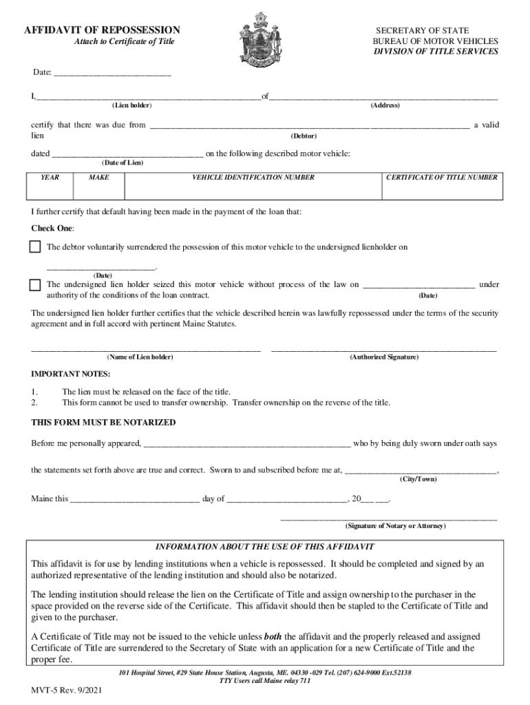 Repo Papers  Form