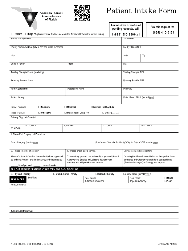  Online Intake FormsIntakeQManagement Practices for the Release of InformationOnline Intake FormsIntakeQMedi Cal Contact Medi Cal 2019