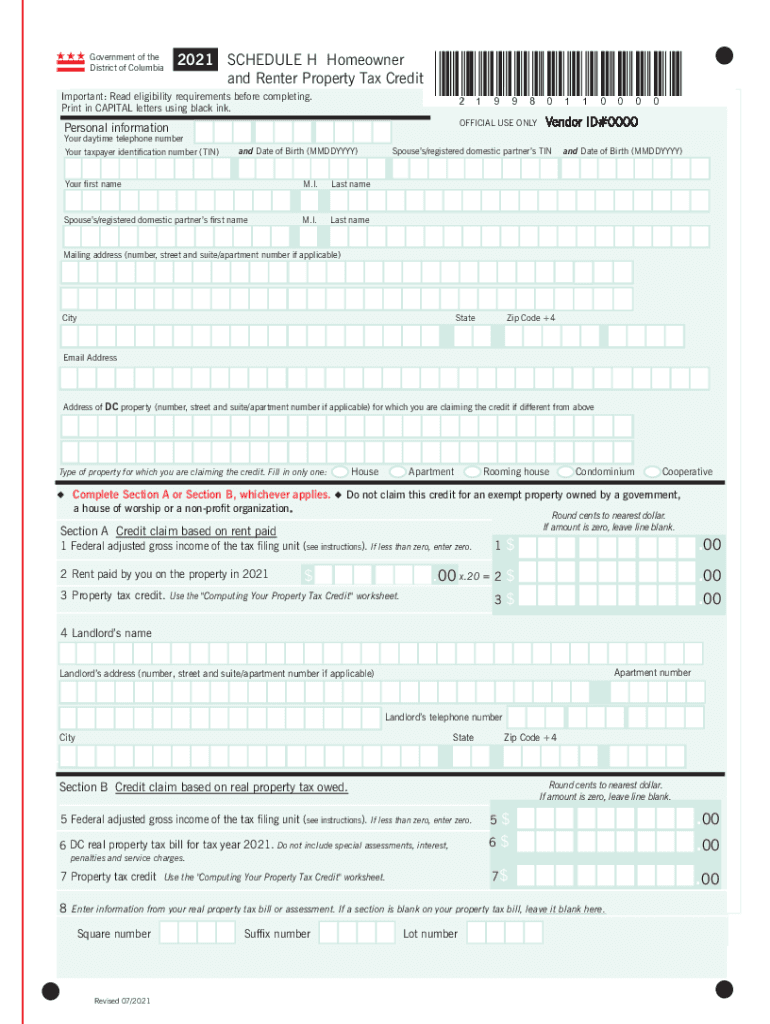  District of Columbia Form D 40 Individual Income TaxDistrict of Columbia Form D 40 Individual Income TaxDistrict of Columbia for 2021