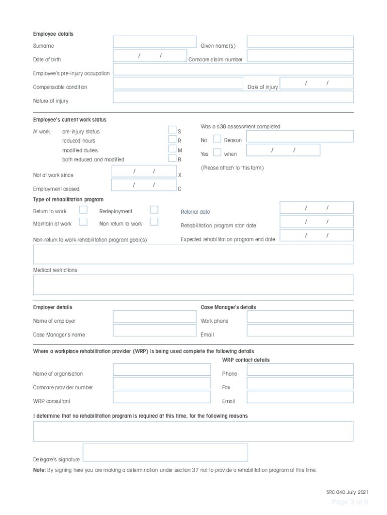 Section 37 1Compensation Claims Procedures  Form