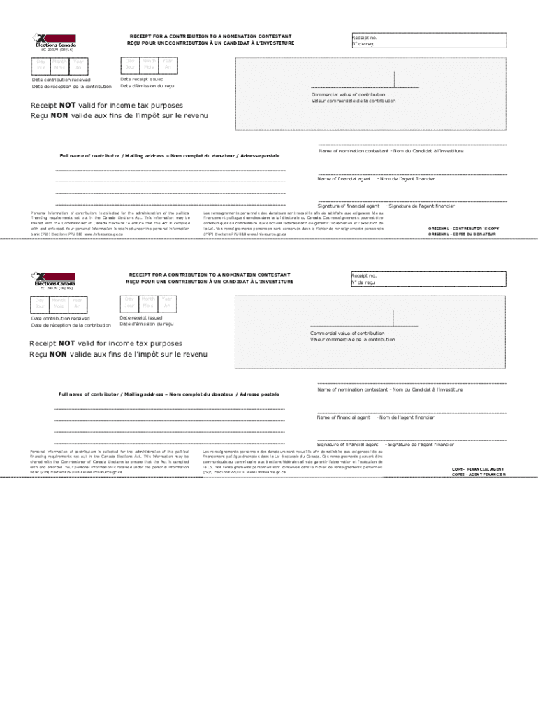 Www Printablesample Comdonation Contribution12 Sample Donation Contribution Receipt Templates  Form