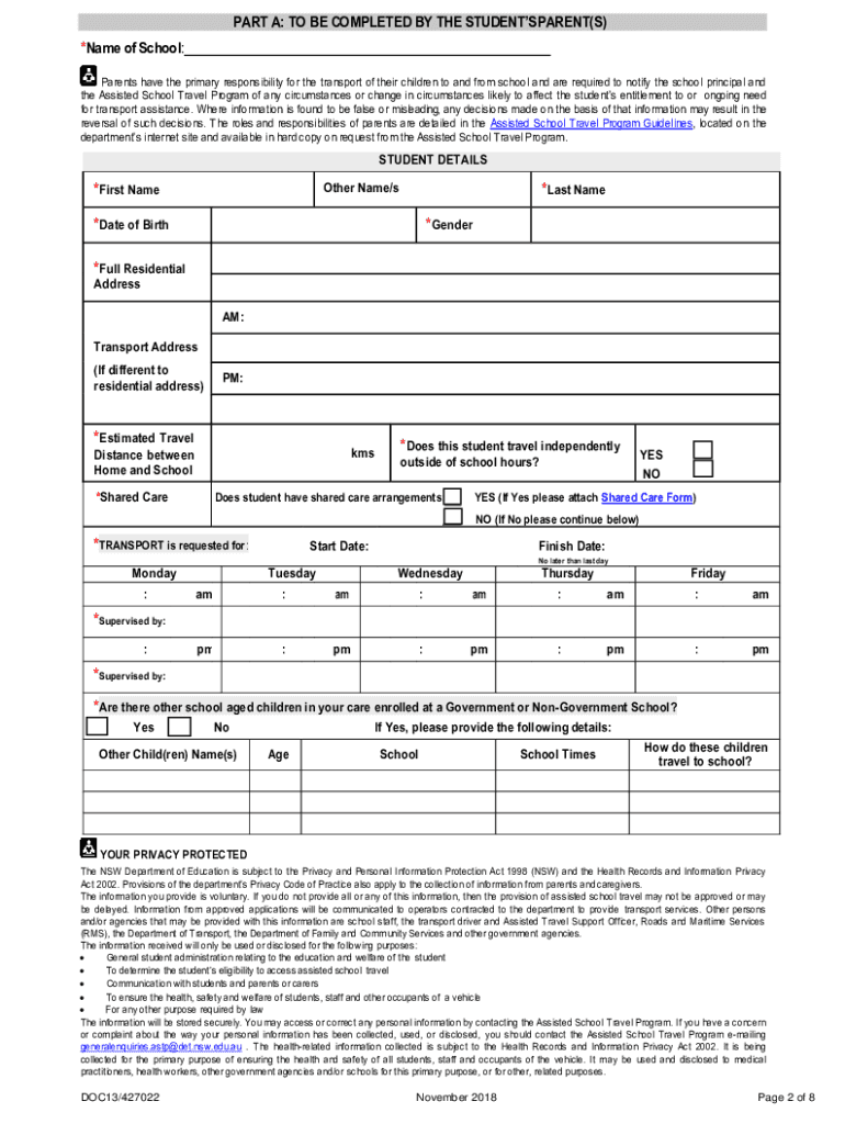 ASTP Application Form ASTP Application Form