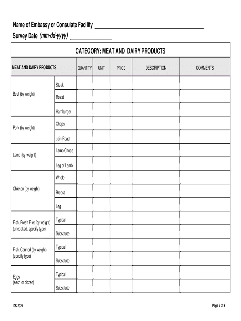 RETAIL PRICE SCHEDULE  Form