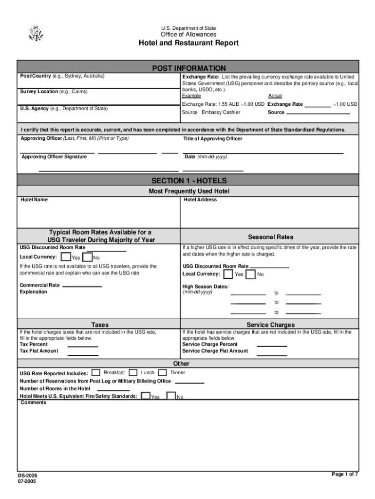 Eforms State GovFormsds7604DS 7604 Living Quarters Summary Expenditure Report