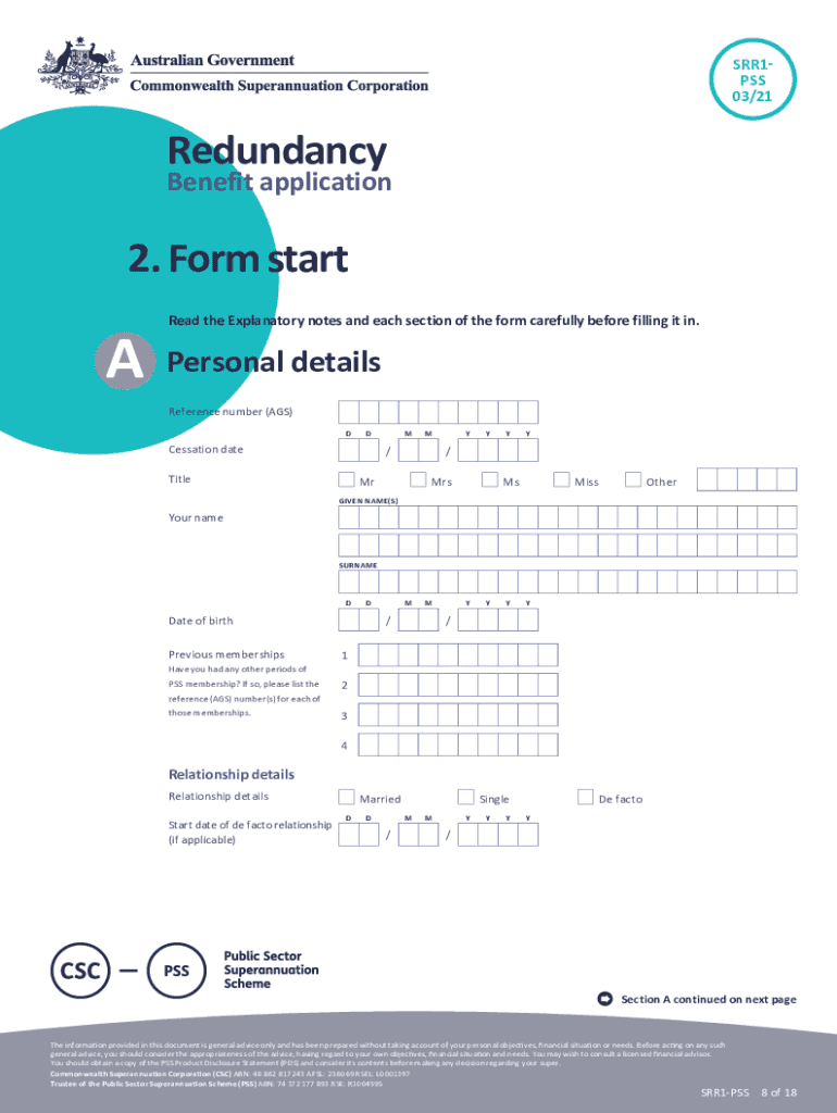 Benefit Application Redundancy CSCBenefit Application Redundancy CSCBenefit Application Redundancy CSCBenefit Application Redund  Form