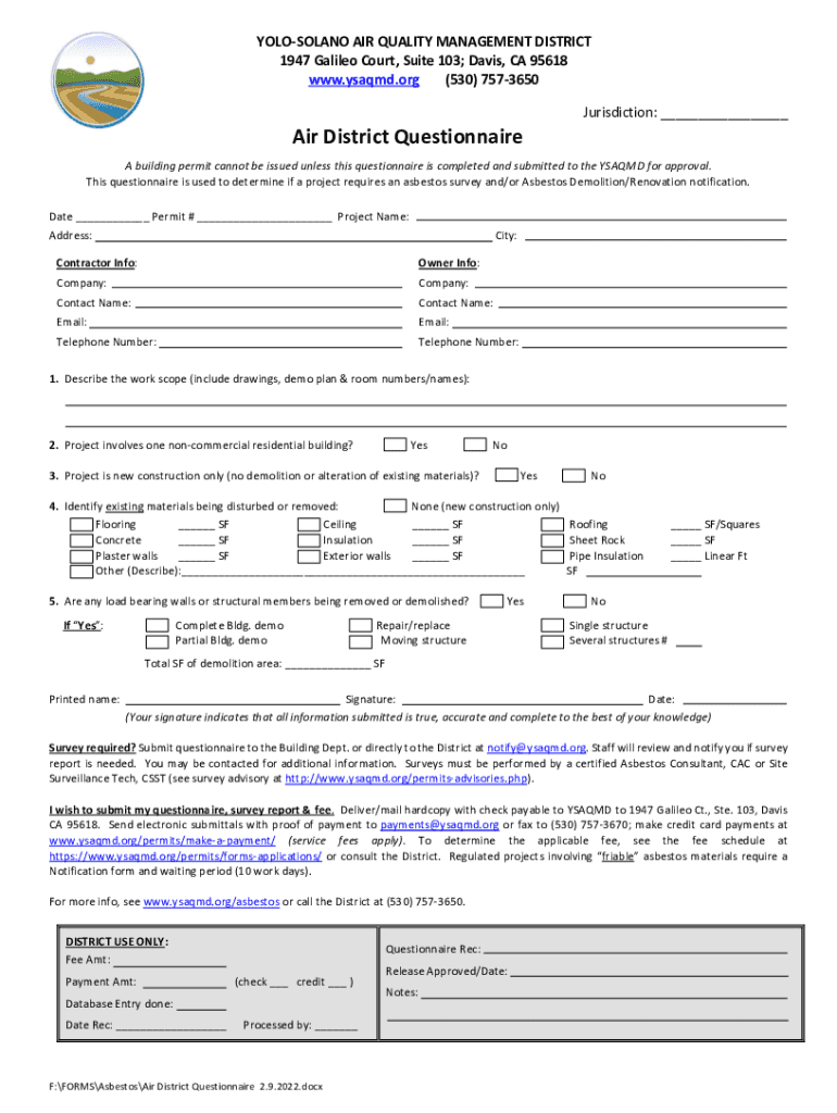 Www Ysaqmd OrgcontactContact Us Yolo Solano Air Quality Management District  Form