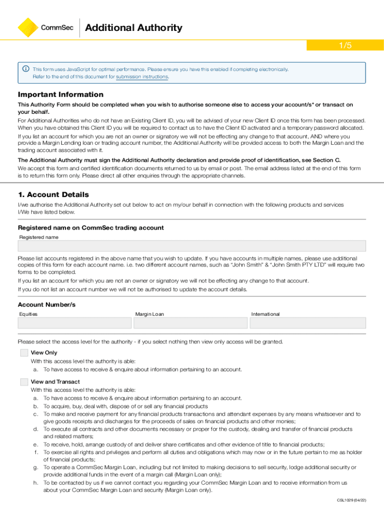  Share Transfer Form 1054 AUSIEX 2022-2024