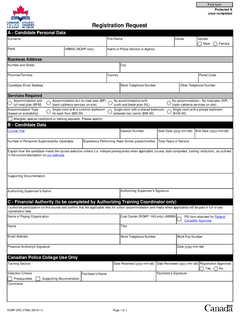 Rcmp Grc Form