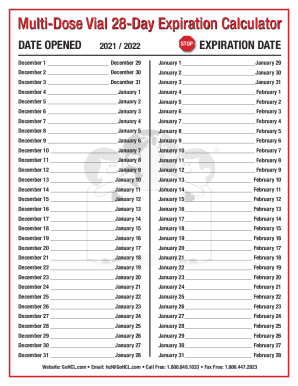 28 Day Expiration Calendar 2023 Form - Fill Out and Sign Printable PDF Template | signNow 28 Day Expiration Calendar 2023 Form - Fill Out and Sign Printable PDF Template | signNow